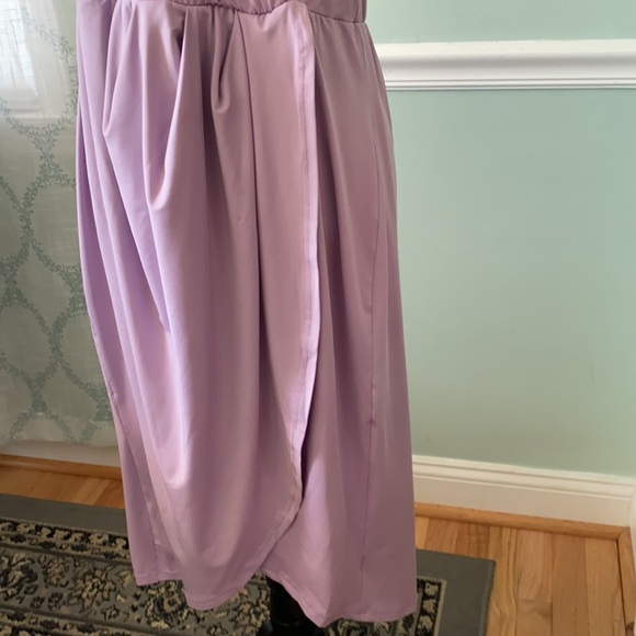 Shein lavender wrap dress Size 3XL NWOT - Picture 4 of 9